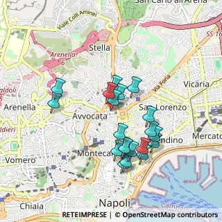 Mappa Napoli, 80135 Napoli NA, Italia (0.893)