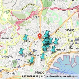 Mappa Napoli, 80135 Napoli NA, Italia (0.7635)
