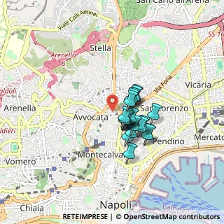 Mappa Napoli, 80135 Napoli NA, Italia (0.6065)