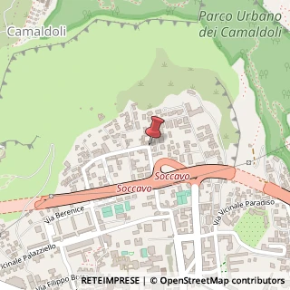 Mappa Via Vicinale Croce di Piperno, 140, 80126 Napoli, Napoli (Campania)