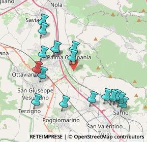 Mappa Via Nuova Sarno, 80036 Palma Campania NA, Italia (4.57176)