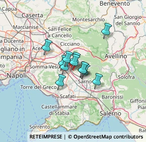 Mappa Via Nuova Sarno, 80036 Palma Campania NA, Italia (7.57917)