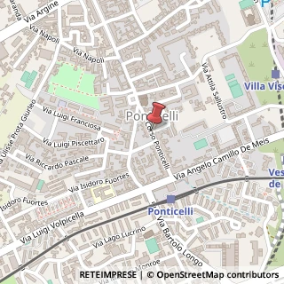 Mappa Corso ponticelli 34, 80147 Napoli, Napoli (Campania)