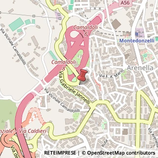 Mappa Via Michelangelo Naccherino, 11, 80128 Napoli, Napoli (Campania)