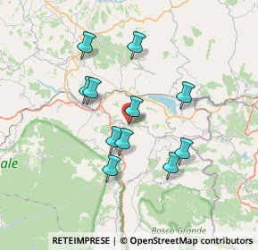 Mappa Via Antonio Castellano, 83056 Teora AV, Italia (6.57636)