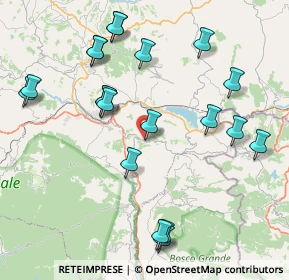 Mappa Via Antonio Castellano, 83056 Teora AV, Italia (9.735)