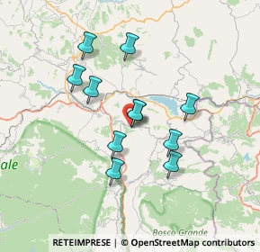 Mappa Via Antonio Castellano, 83056 Teora AV, Italia (6.27)