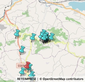 Mappa Via Antonio Castellano, 83056 Teora AV, Italia (1.6535)