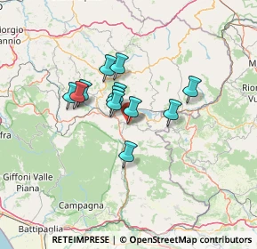 Mappa Via Antonio Castellano, 83056 Teora AV, Italia (10.24667)