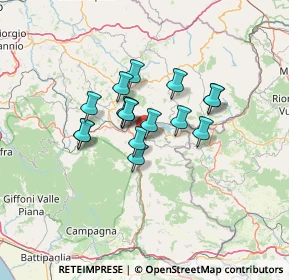 Mappa Via Antonio Castellano, 83056 Teora AV, Italia (10.00938)