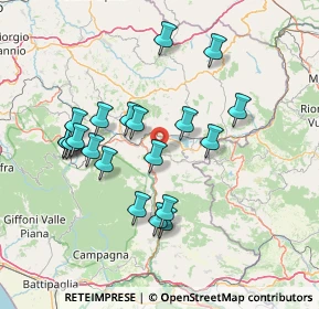 Mappa Via Antonio Castellano, 83056 Teora AV, Italia (14.9905)