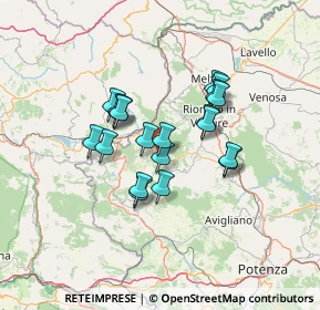 Mappa Zona P.a.i.p., 85020 Ruvo del Monte PZ, Italia (11.0465)