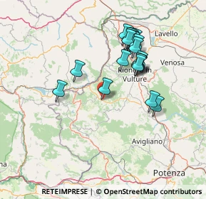 Mappa Zona P.a.i.p., 85020 Ruvo del Monte PZ, Italia (14.6065)