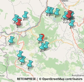 Mappa Zona P.a.i.p., 85020 Ruvo del Monte PZ, Italia (10.711)