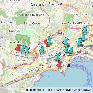 Mappa Via Piscicelli Maurizio, 80128 Napoli NA, Italia (2.39143)