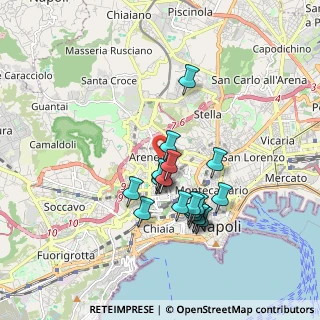 Mappa Via Piscicelli Maurizio, 80128 Napoli NA, Italia (1.65842)