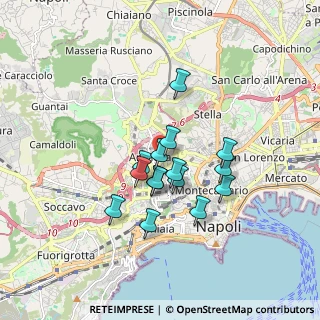 Mappa Via Piscicelli Maurizio, 80128 Napoli NA, Italia (1.412)