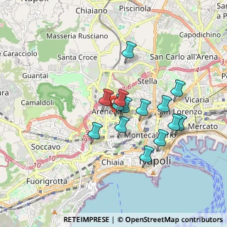 Mappa Via Piscicelli Maurizio, 80128 Napoli NA, Italia (1.53571)