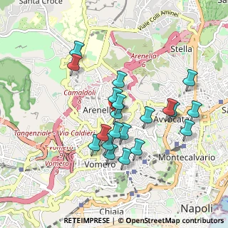 Mappa Via Piscicelli Maurizio, 80128 Napoli NA, Italia (0.8905)