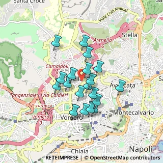 Mappa Via Piscicelli Maurizio, 80128 Napoli NA, Italia (0.7445)