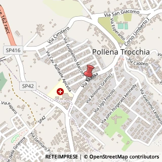 Mappa Via Guglielmo Marconi, 1A, 80040 Pollena Trocchia, Napoli (Campania)