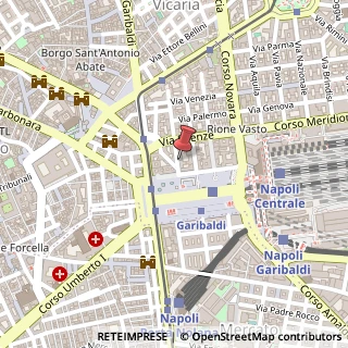 Mappa Via Milano, 109, 80142 Napoli, Napoli (Campania)
