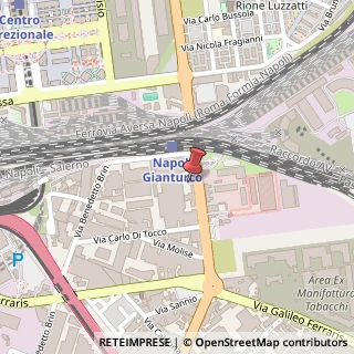 Mappa Via Emanuele Gianturco, 109, 80143 Napoli, Napoli (Campania)