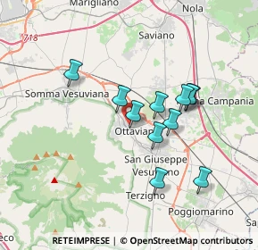 Mappa Via Nicola Branca, 80044 Ottaviano NA, Italia (3.13636)