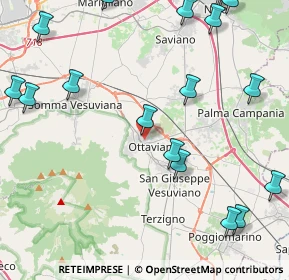 Mappa Via Nicola Branca, 80044 Ottaviano NA, Italia (6.547)