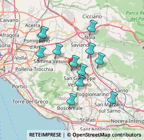 Mappa Via Nicola Branca, 80044 Ottaviano NA, Italia (6.75667)
