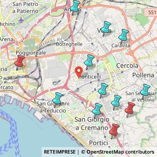Mappa 80147 Napoli NA, Italia (2.92667)