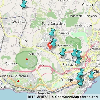 Mappa Via Vicinale Campanile, 80126 Napoli NA, Italia (2.88273)