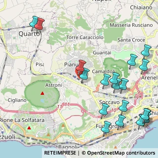 Mappa Via Vicinale Campanile, 80126 Napoli NA, Italia (3.09632)