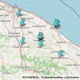 Mappa SP 237 putignano, 70017 Putignano BA (15.20615)