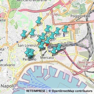 Mappa Interno scalo F.S. - Metropark, 80142 Napoli NA, Italia (0.7295)
