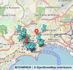 Mappa 80100 Napoli NA, Italia (1.708)