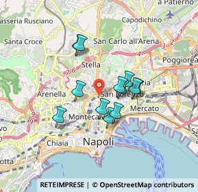 Mappa 80100 Napoli NA, Italia (1.37083)