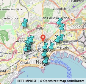 Mappa 80100 Napoli NA, Italia (1.727)