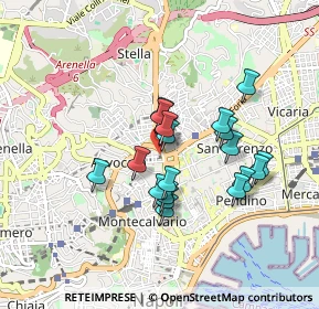 Mappa 80100 Napoli NA, Italia (0.7445)