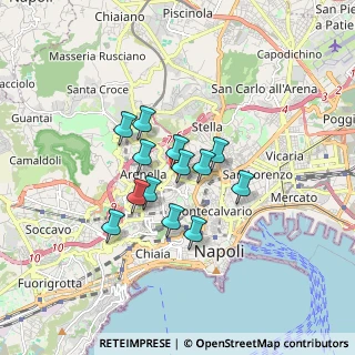 Mappa Via Battistello Caracciolo, 80129 Napoli NA, Italia (1.28154)