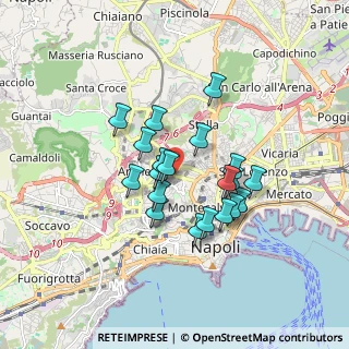 Mappa Via Battistello Caracciolo, 80129 Napoli NA, Italia (1.4435)