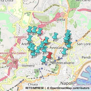 Mappa Via Battistello Caracciolo, 80129 Napoli NA, Italia (0.814)