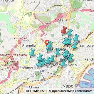 Mappa Via Battistello Caracciolo, 80129 Napoli NA, Italia (0.982)