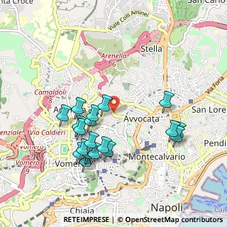 Mappa Via Battistello Caracciolo, 80129 Napoli NA, Italia (1.0335)