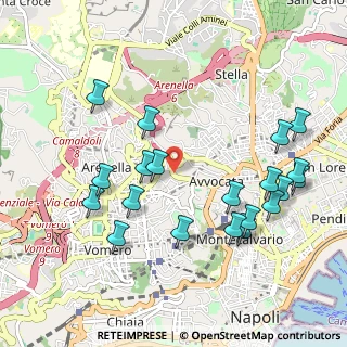 Mappa Via Battistello Caracciolo, 80129 Napoli NA, Italia (1.174)
