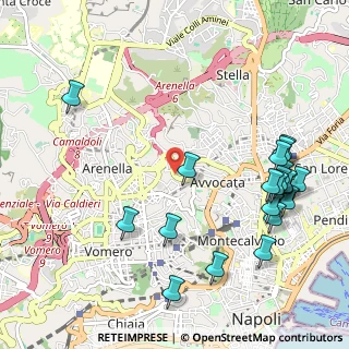 Mappa Via Battistello Caracciolo, 80129 Napoli NA, Italia (1.364)