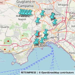 Mappa Via Battistello Caracciolo, 80129 Napoli NA, Italia (4.13706)