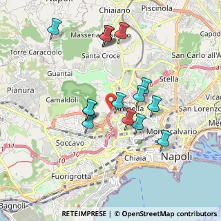 Mappa Parco Vomero Sole, 80126 Napoli NA, Italia (1.85667)