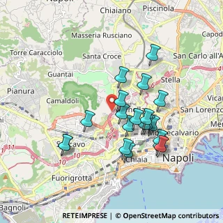 Mappa Parco Vomero Sole, 80126 Napoli NA, Italia (1.7885)