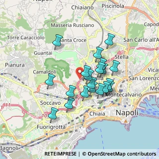 Mappa Parco Vomero Sole, 80126 Napoli NA, Italia (1.5395)